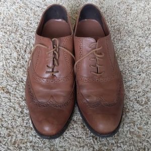 Brown Leather Cole Haan Oxfords